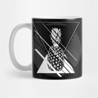 Tasty pineapple 80s style inspired Mug